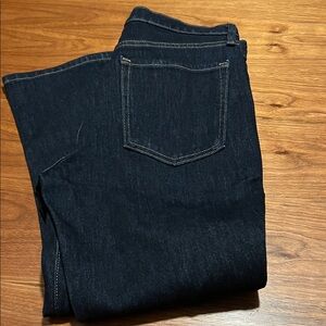 Banana Republic Crop bootcut Dark denim
